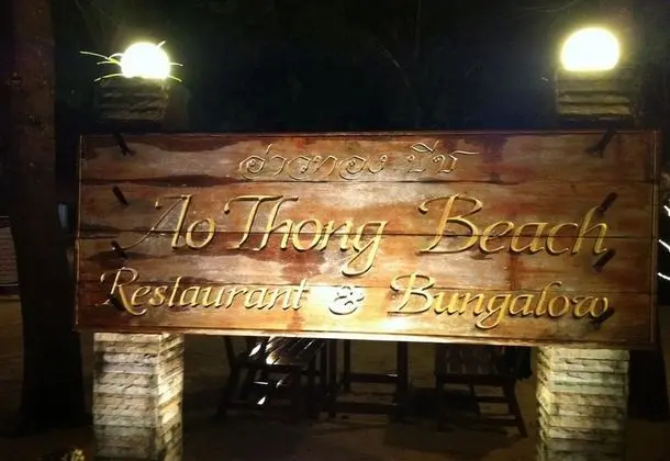 Ao Thong Beach Bungalows & Restaurant - Dış Mekan