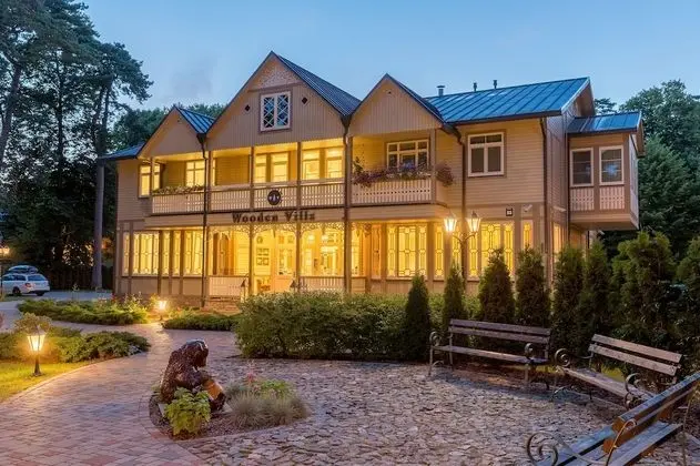 Aparthotel Wooden Villa - İç Mekan