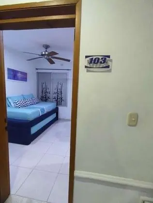 Apartaestudio en Santa Marta - Oda Düzeni