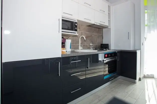Apartament Black&White - Mutfak