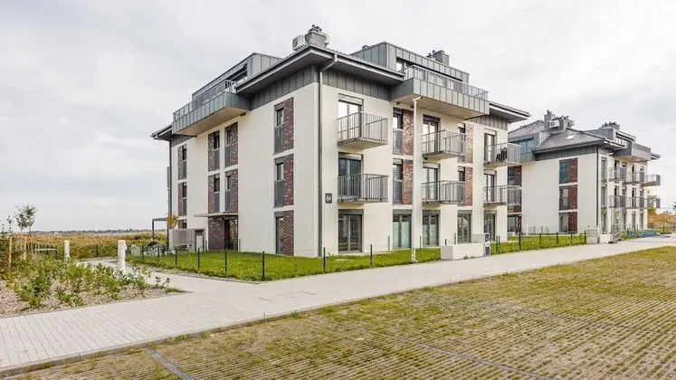 Apartament Sun & Snow Półwysep Dziwnów - Dış Mekan