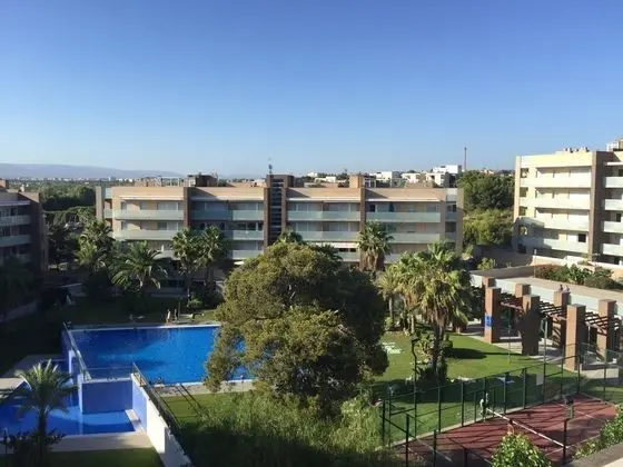 Apartamento Aqquaria 1 Terraza