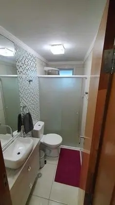 Apartamento Completo Guilhermina 82 - Banyo Tipleri