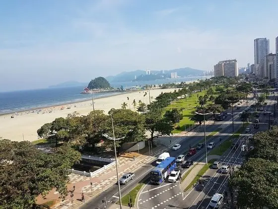 Apartamento em frente a Praia Santos - Plaj