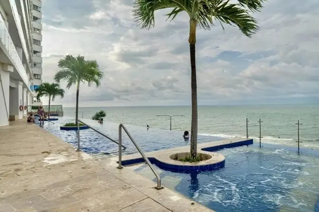 Apartamento frente al mar Cartagena - Havuz