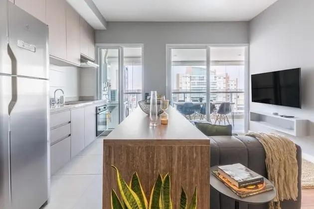 Apartamento Vers til e Estiloso Vila Ol Mpia