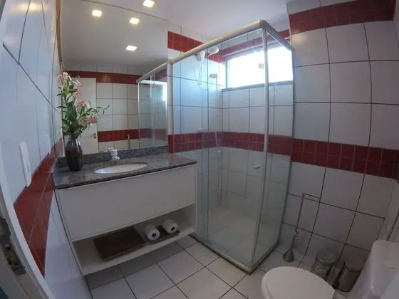 Apartamento Vista Mar Praia do Futuro - Banyo Tipleri