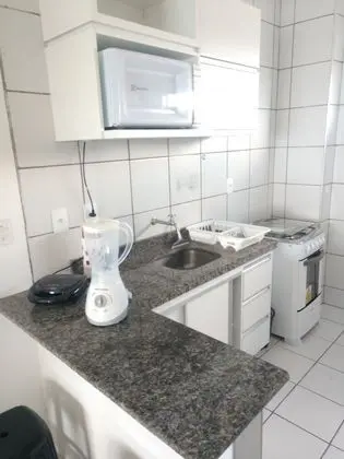 Apartamento vista mar VP praia do futuro - Mutfak