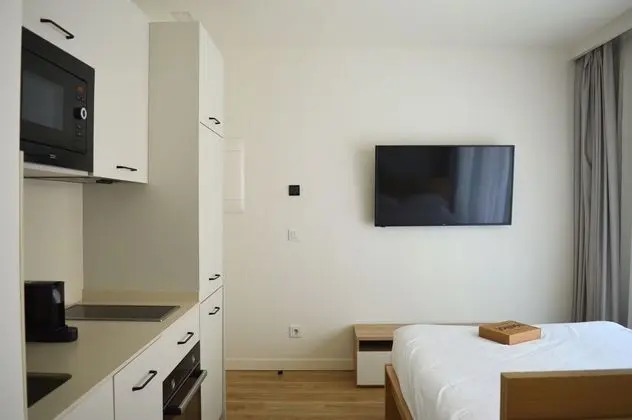 Apartamentos Líbere Bilbao La Vieja - Mutfak