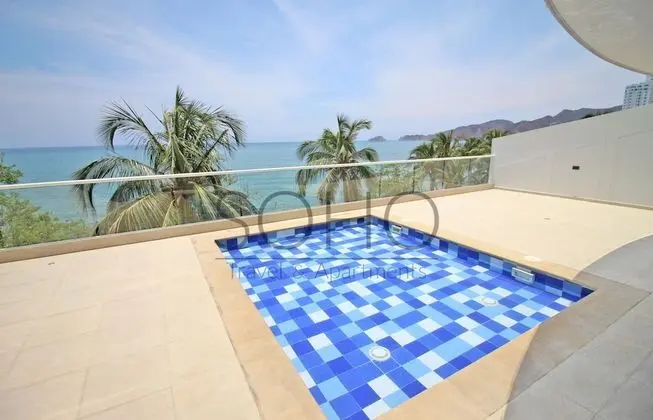Apartamentos SOHO Elite - Frente al Mar - Havuz