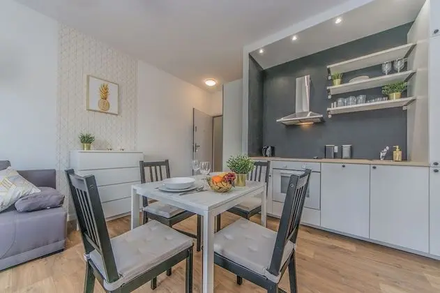 Apartamenty Apartinfo Długa Grobla - Mutfak