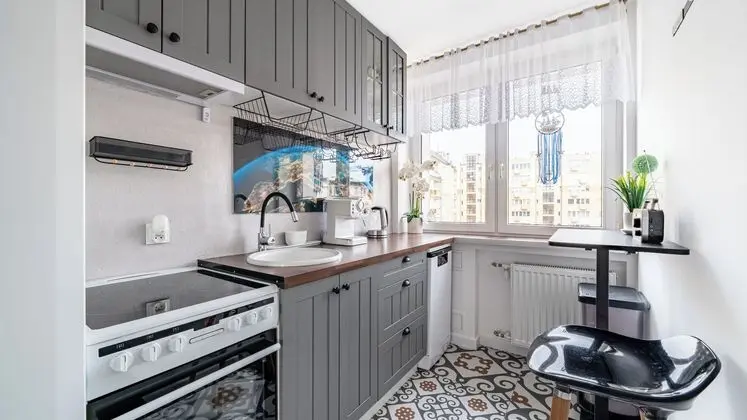 Apartamenty Sun & Snow Gdynia Centrum - Mutfak