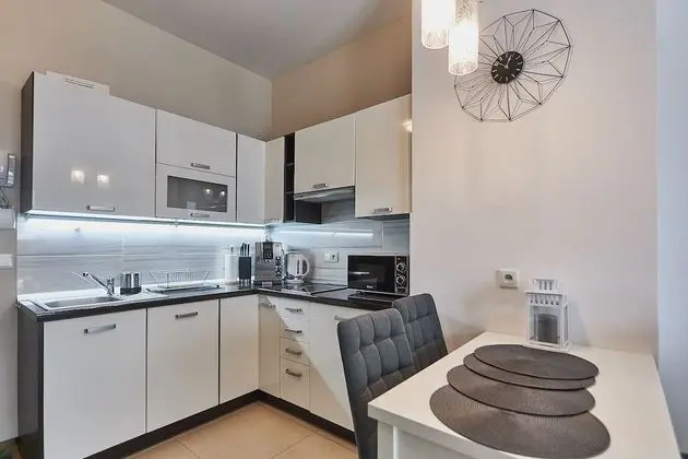 Apartamenty Swinoujscie-Baltic Park Molo - Mutfak