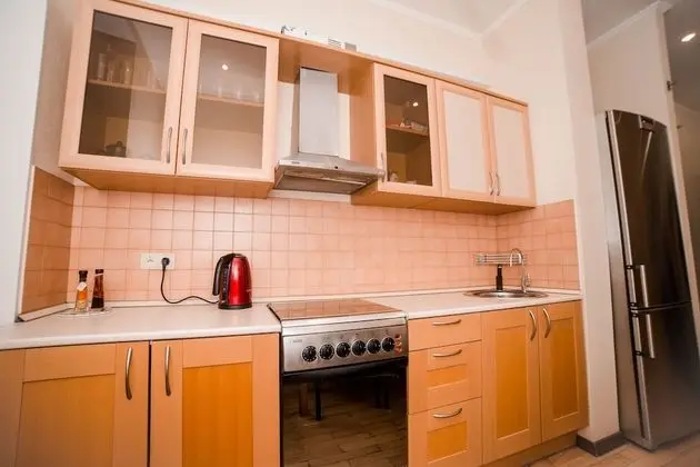 ApartExpo on Kutuzovskiy 26 Apartment - Mutfak