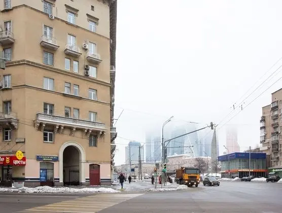 Apartlux Apartments on Bolshaya Dorgomilovskaya - Dış Mekan