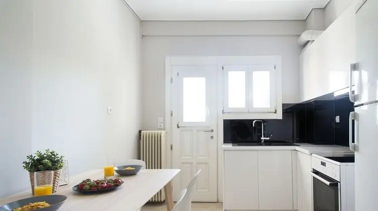 Apartment 101m² homm - Roof Garden with Acropolis View - Mutfak