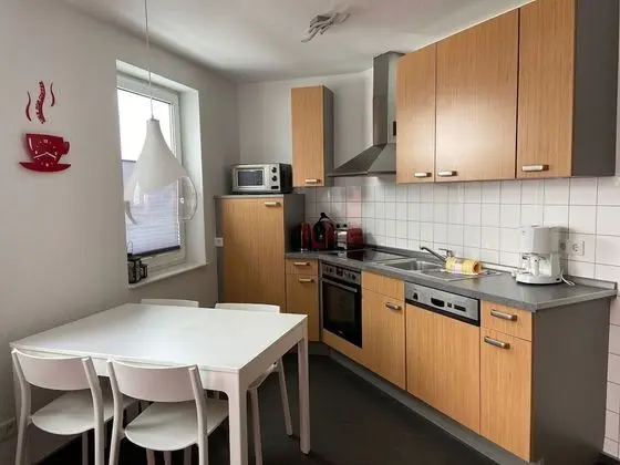 Apartment on the 2nd Floor With Balcony and Nice Views in the Centre of Willingen - Mutfak