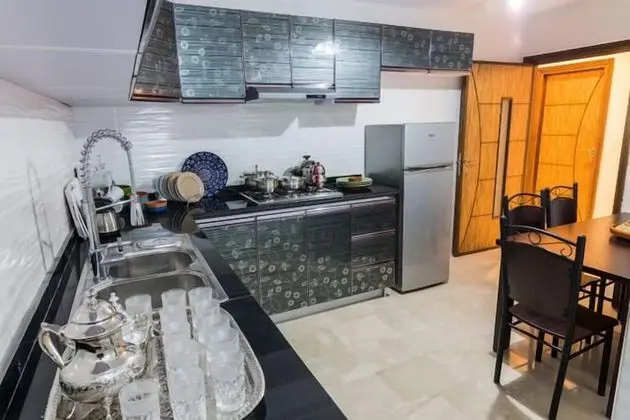 Apartment 3 Rooms city center Fes - Mutfak