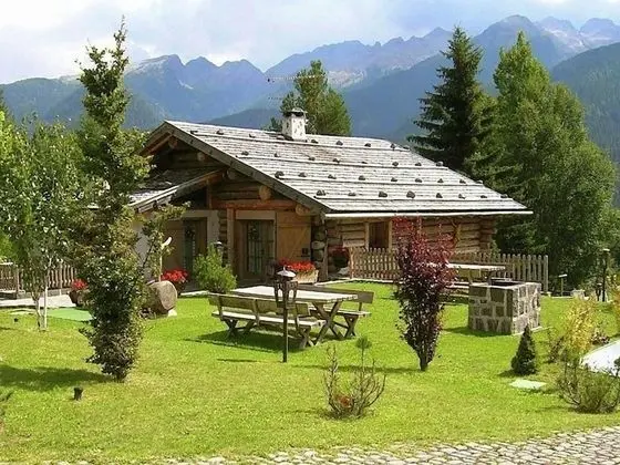 Apartment in a Typical Baita in the Dolomites With Sauna and Turkish Bath