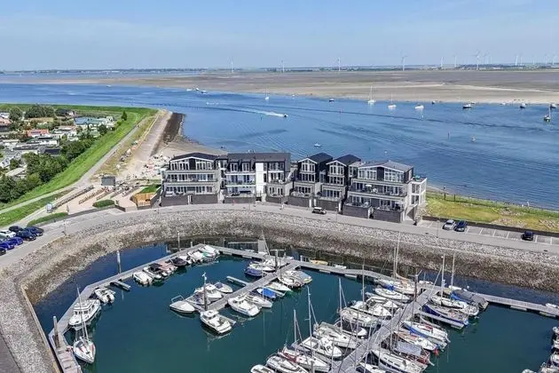 Apartment in a Unique Location With a View of the Marina and the Scheldt - Dış Mekan