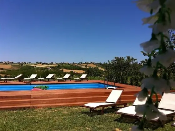 Apartment in a Winery in the Countryside With Pool and Breathtaking View - Havuz