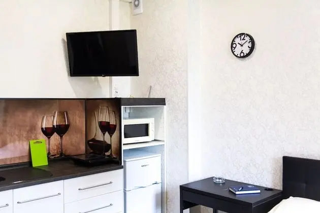 Apartment ALLiS-HALL on Belinskogo 30 - Mutfak