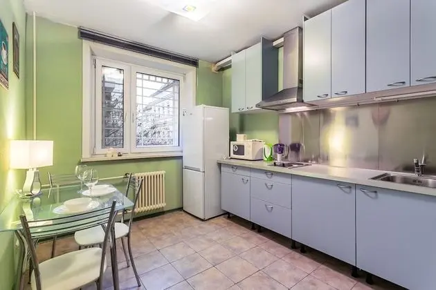 Apartment on Bolshaya Spasskaya 6-1 - Mutfak