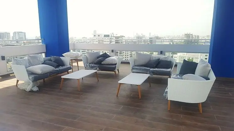 Apartment Finally Furnished In The Ens Piantini - Dış Mekan