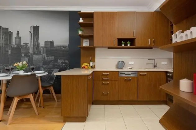 Apartment Gieldowa Warsaw by Renters - Mutfak