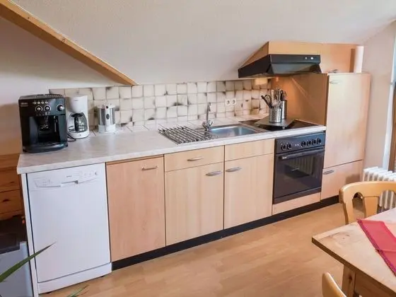 Apartment in Gütenbach With Garden, Garden Furniture, BBQ - Mutfak