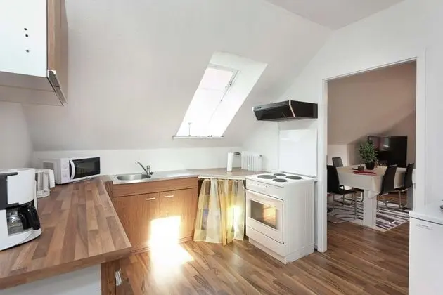 Apartment in Health and Kneipp Resort in the Upper Harz With Huge Garden - Mutfak
