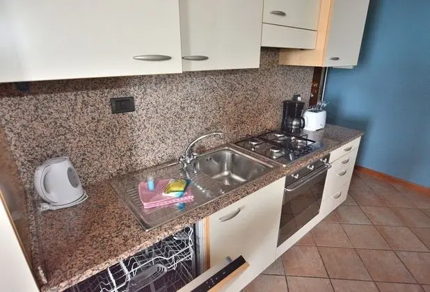 Apartment Montegolo Four With Pool And Lake View - Mutfak