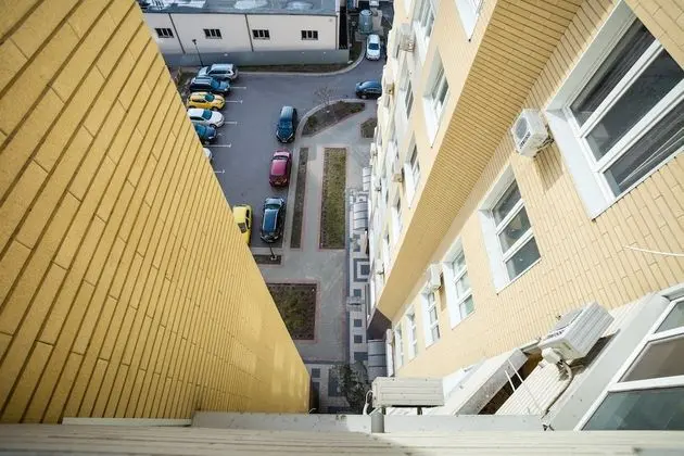 Apartment near Obolon metro station - Dış Mekan