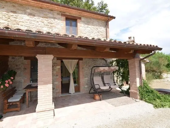 Apartment in Pennabilli With Garden, Garden Furniture, BBQ