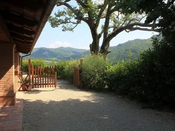 Apartment in Pennabilli With Garden, Garden Furniture, BBQ - Dış Mekanlar