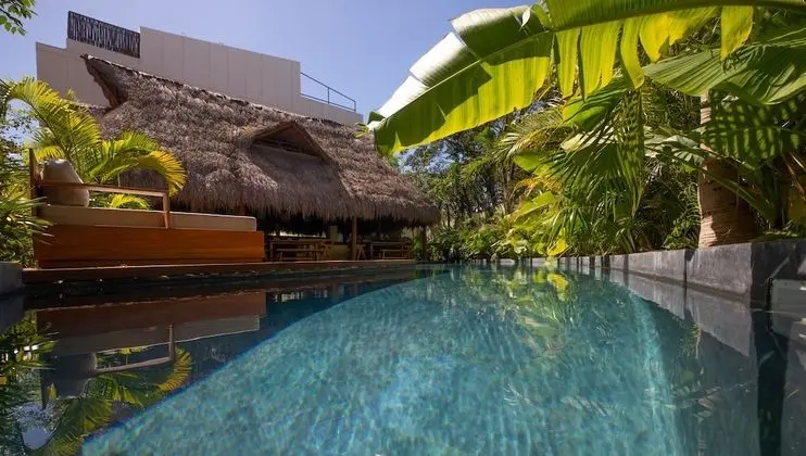 Apartment with Private Hot Tub in Tulum - Havuz