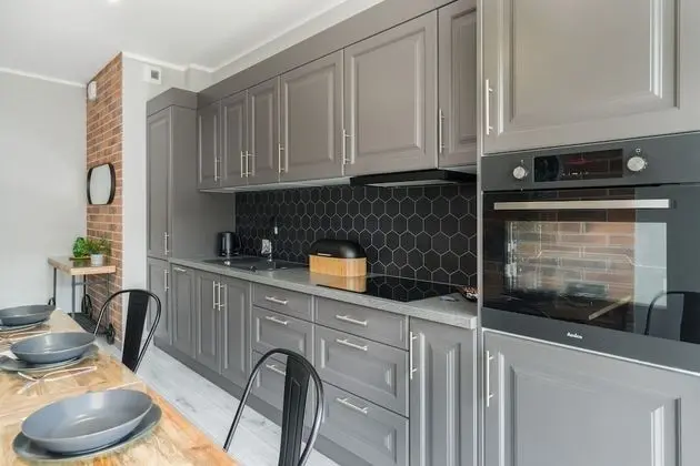 Apartment Sowia Poznań by Renters - Mutfak