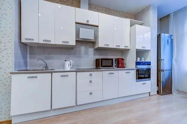 Apartment Vesta near Krestovsky - Mutfak