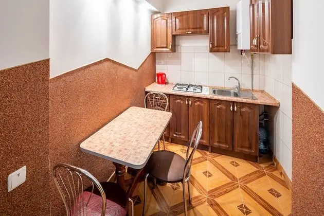 Apartments with bedrooms at the center - Mutfak