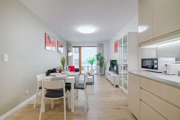 Apartments Kontinuum Gdansk by Renters - Mutfak