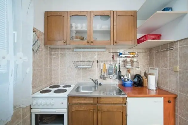 Apartments Natasa - - Mutfak