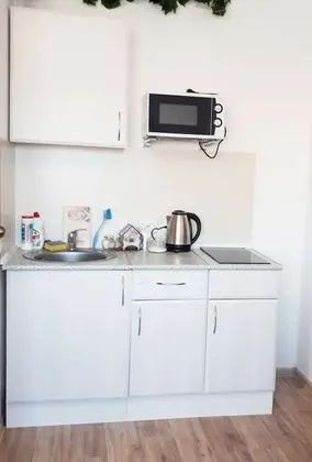 Apartments on Prospekt Dzerzhinskogo 240 - Mutfak