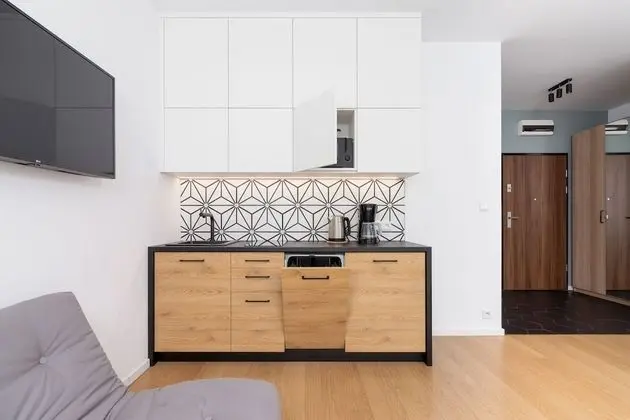 Apartments Steam Park Cracow by Renters - Mutfak