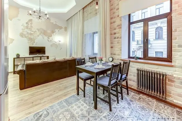Apartments Vesta in Grivtsova Pereulok - Dış Mekan