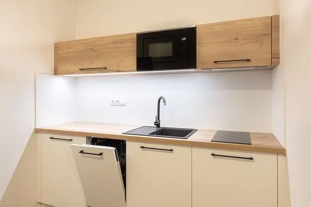 Apartsee Wellness Plzeň - Mutfak