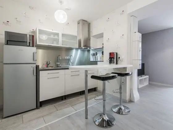 Appart Hotel Bourgoin - Mutfak
