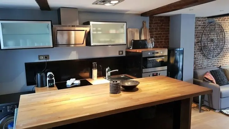 Appart Hotel Lille - Clem - Mutfak