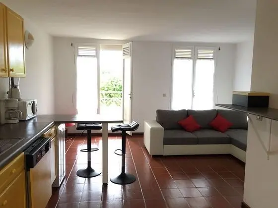 Appartement Vue mer Surf Plongée - İç Mekan