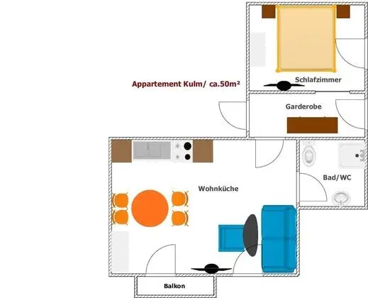 Appartements-Restaurant Schwaiger - Oda Düzeni