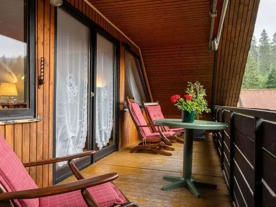 Appealing Apartment in Osterode OT Kamschlacken With Balcony - Dış Mekan